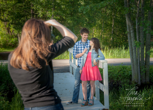 green bay engagament session