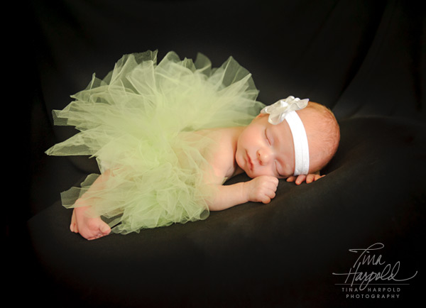 DIY tutu, Green Bay newborn photography