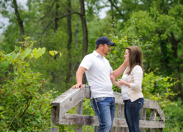 green bay engagement session