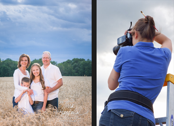 Seymour family session behind the scenes
